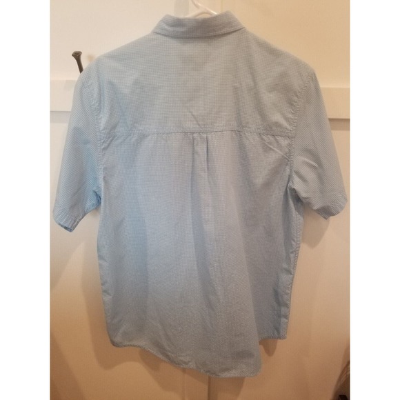 Field & Stream Blue Short Sleeve Outdoor Fishing Shirt Mens Large - Picture 2 of 12